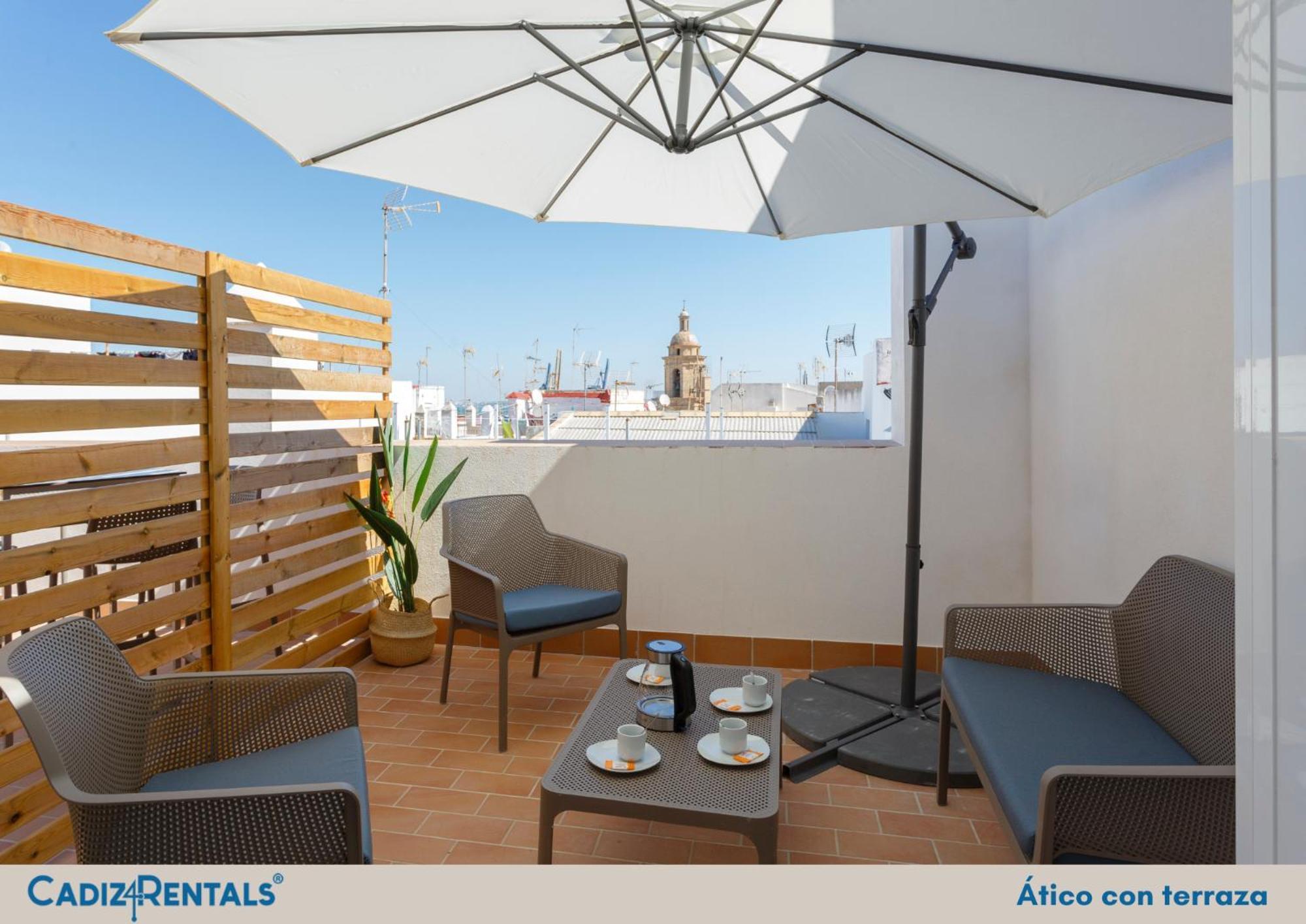 Apartamentos La Brujula By Cadizrentals מראה חיצוני תמונה