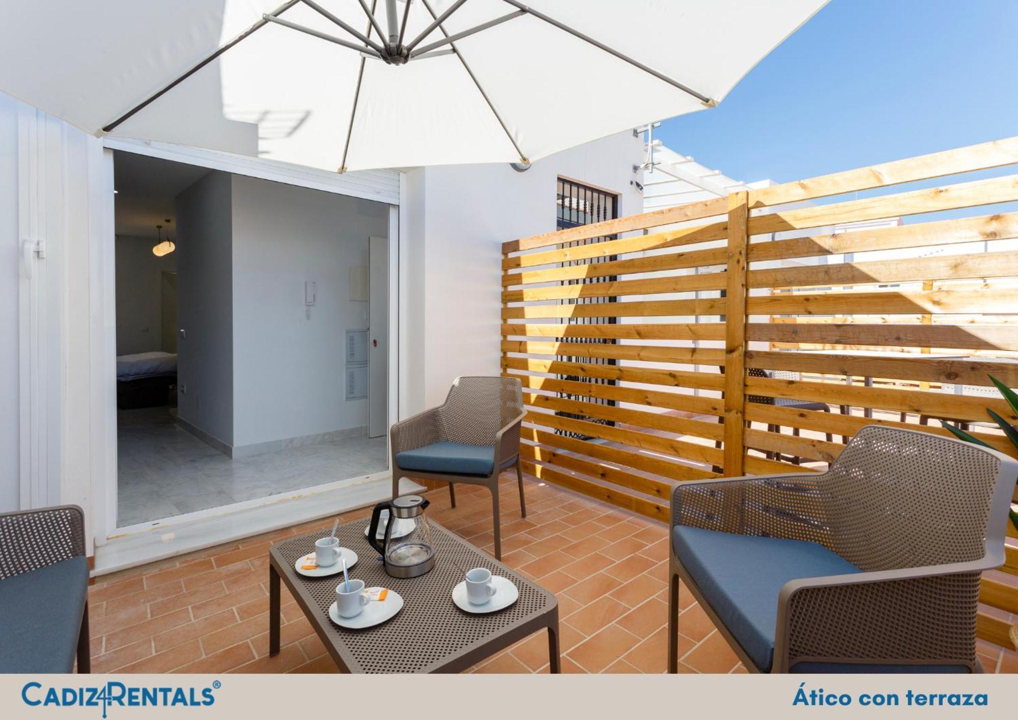 Apartamentos La Brujula By Cadizrentals מראה חיצוני תמונה